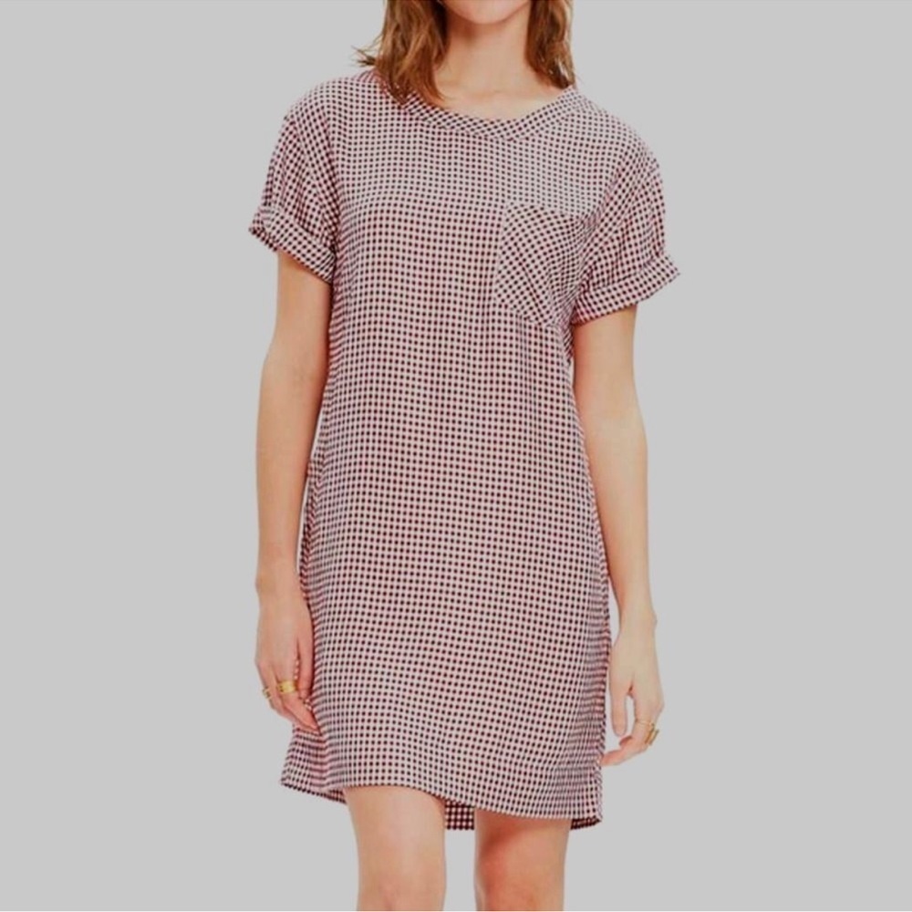 Madewell Gingham Shirt Dress Size XS